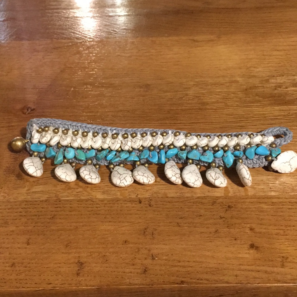 EASTERN SERENITY BRAND NEW CROCHET BEADED BRACELET